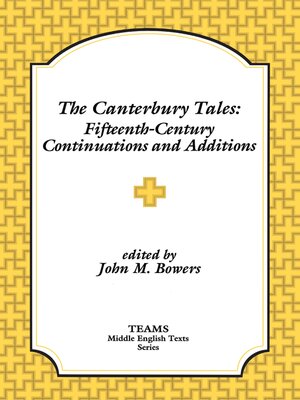 cover image of The Canterbury Tales